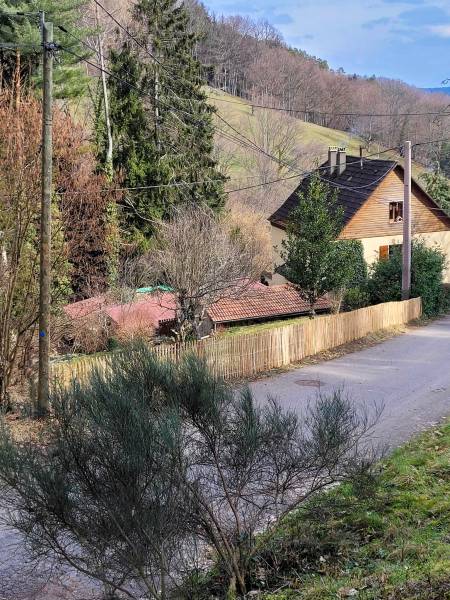 Pose d'une clôture en ganivelle à MURBACH (68) dans les hauteurs de Guebwiller