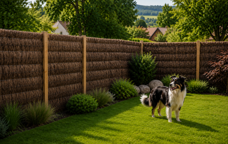 Clôture naturelle pour chien fugueur en Alsace