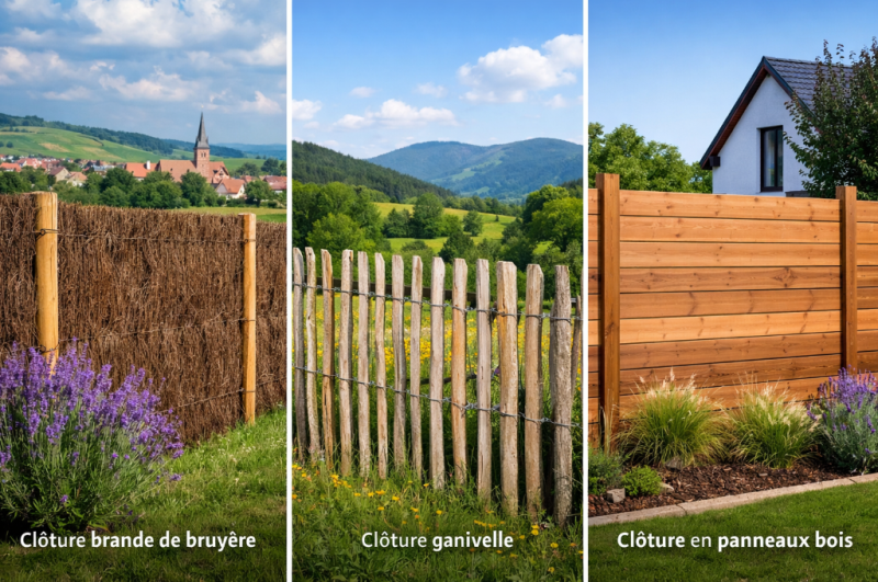 comparaison cloture naturelle