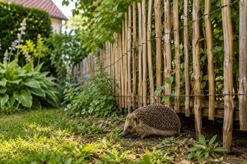 Favoriser les hérissons avec sa clôture en Alsace : quel impact sur la biodiversité de votre jardin ?