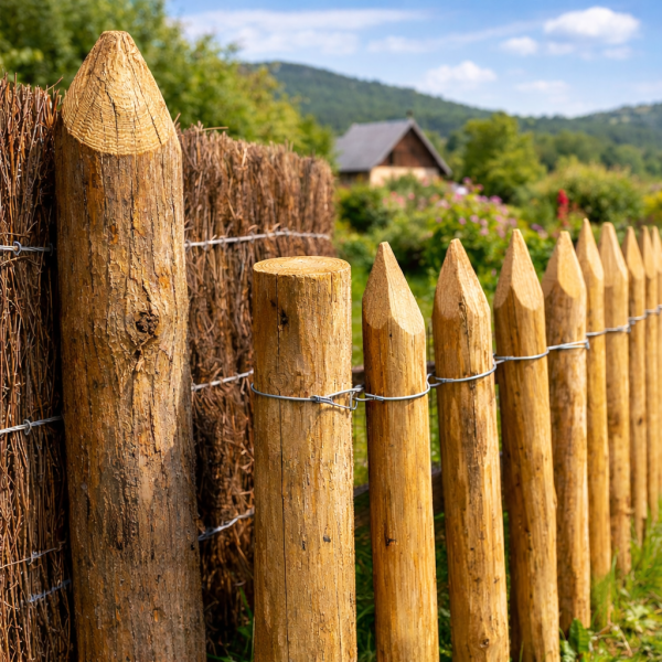Piquet en acacia, Alsace